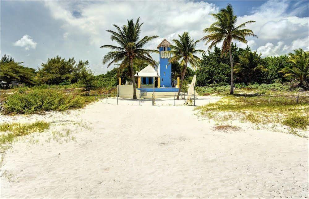 Beach Front House At Puerto Morelos Villa Eksteriør billede