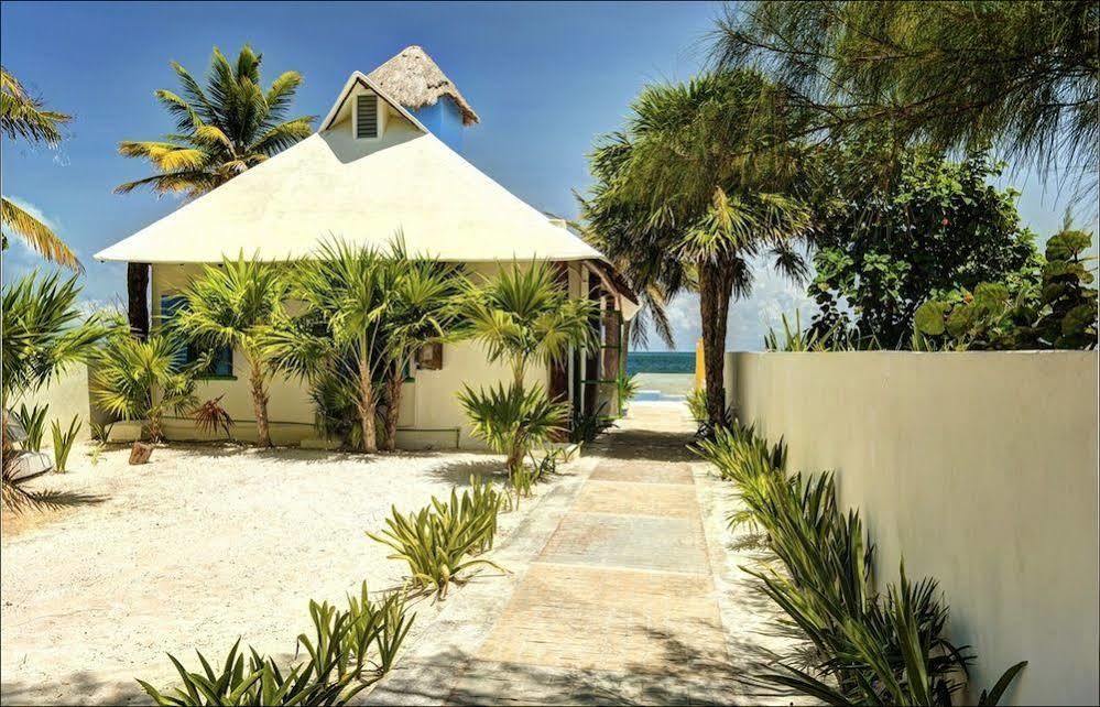 Beach Front House At Puerto Morelos Villa Eksteriør billede