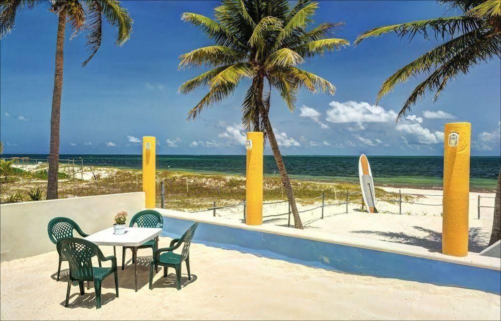 Beach Front House At Puerto Morelos Villa Eksteriør billede